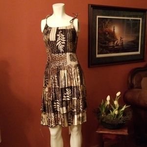 Mini Pleats Magic spaghetti strap dress